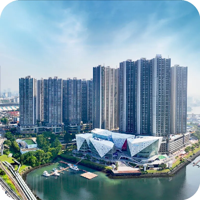 R&F Princess Cove Seine Region by Lions Bay hotel view