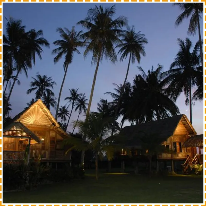 Bon Ton Antique Wooden Villas hotel view