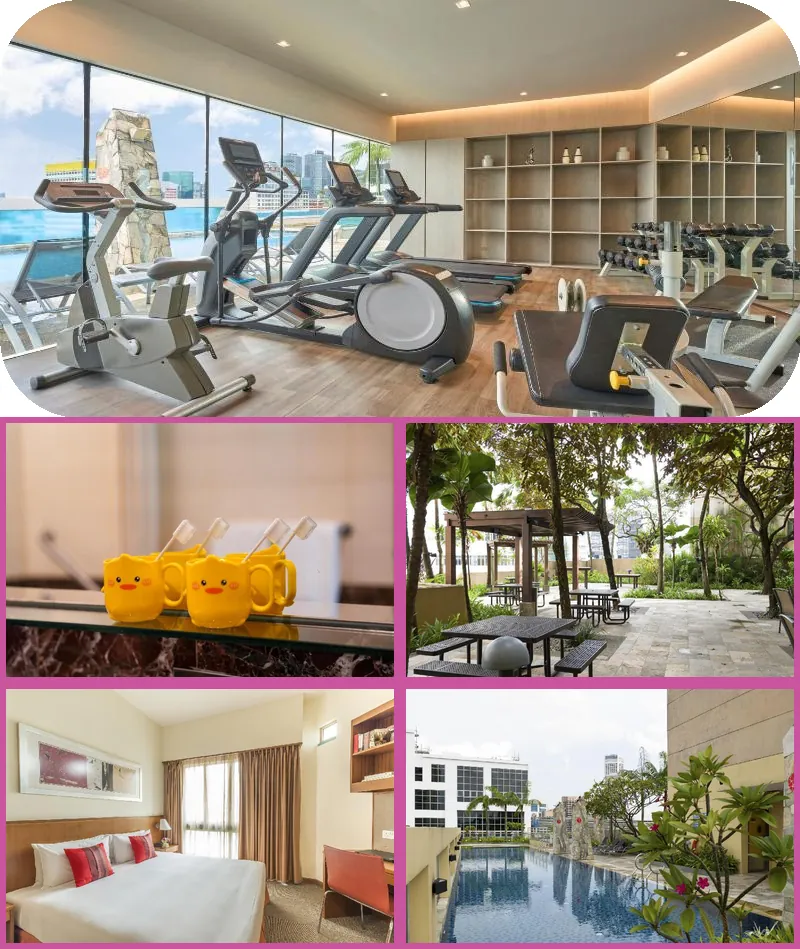 Somerset Bencoolen Singapore hotel main view