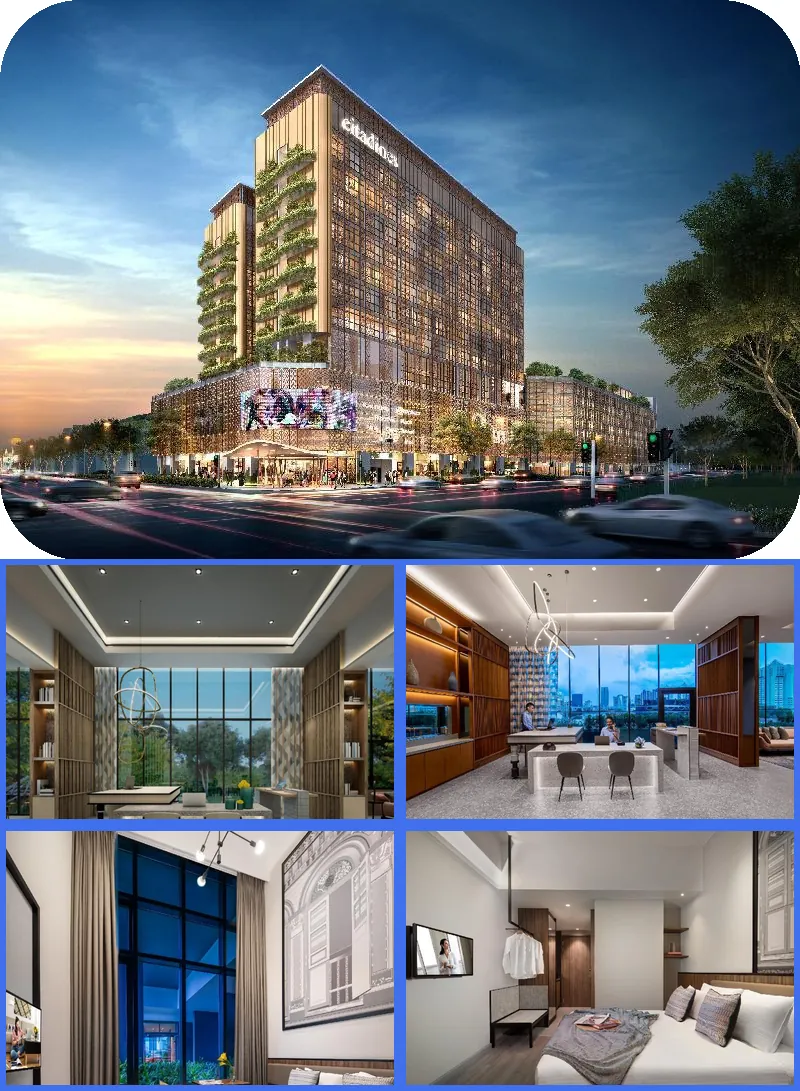 Citadines Rochor Singapore hotel main view