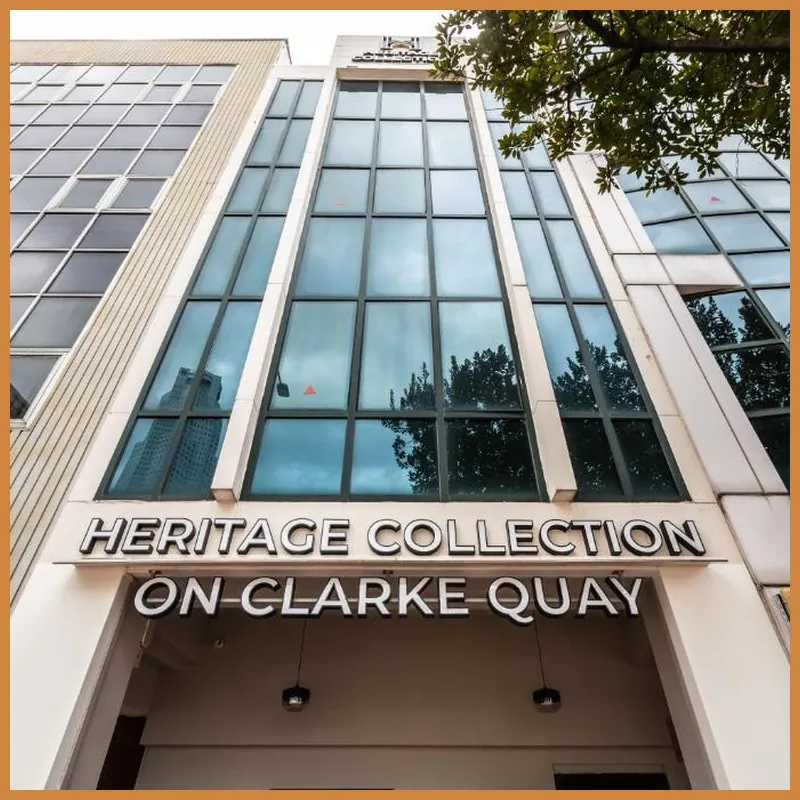 Heritage Collection on Clarke Quay - Mobile App Check-In hotel view
