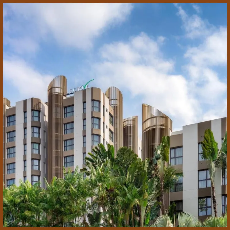 Le Grove Serviced Residences hotel view