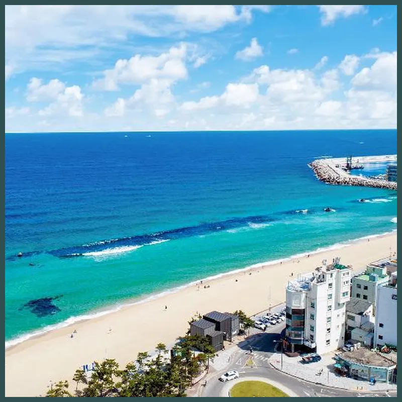 Gangneung Wee pension hotel view