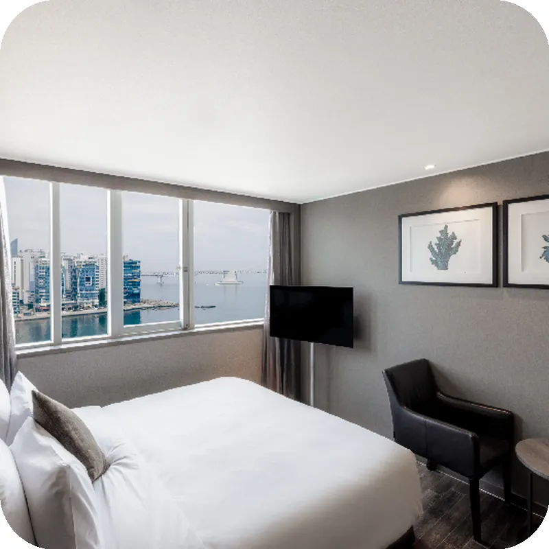 Kent Hotel Gwangalli by Kensington hotel room