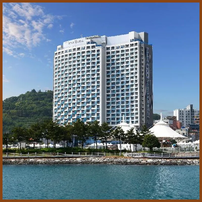 Yeosu Expo Utop Marina Hotel Resort hotel view