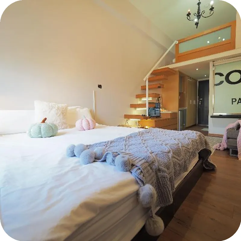 Chic Comfort Loft 西門町質感樓中樓・鬧中取靜(909) 호텔 내부 이미지