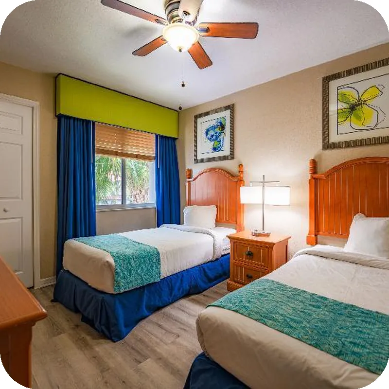 FantasyWorld Resort hotel room