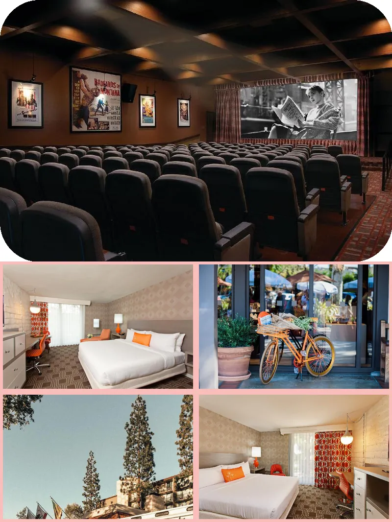 The Garland hotel main view