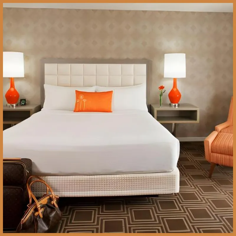 The Garland hotel room