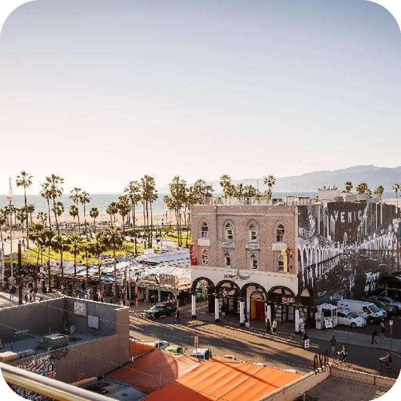 Hotel Erwin Venice Beach hotel view