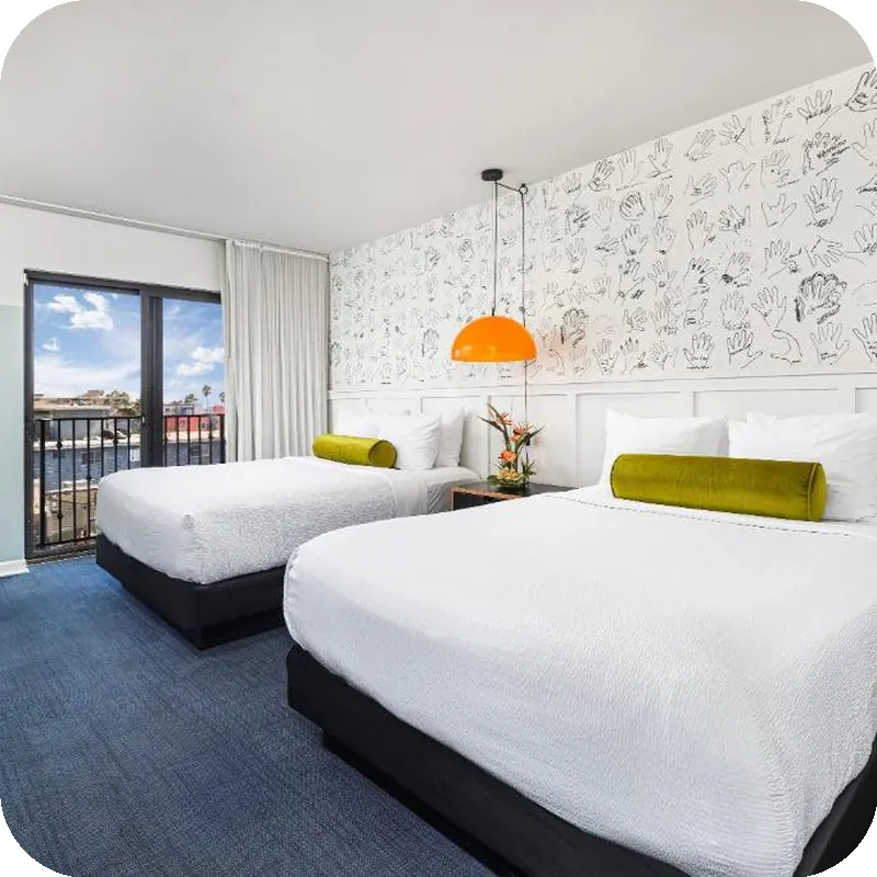 Hotel Erwin Venice Beach hotel room