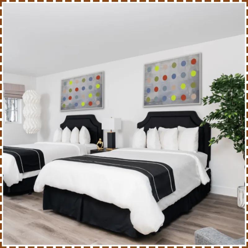 Essex House hotel room