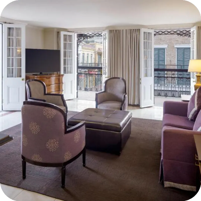 The Royal Sonesta New Orleans hotel room