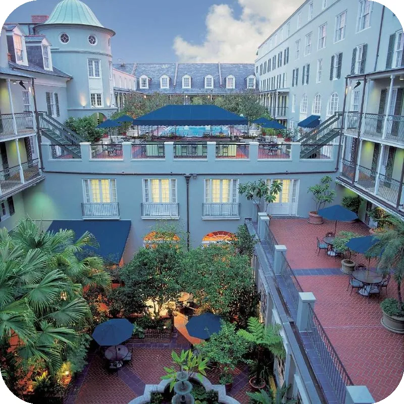 The Royal Sonesta New Orleans hotel view