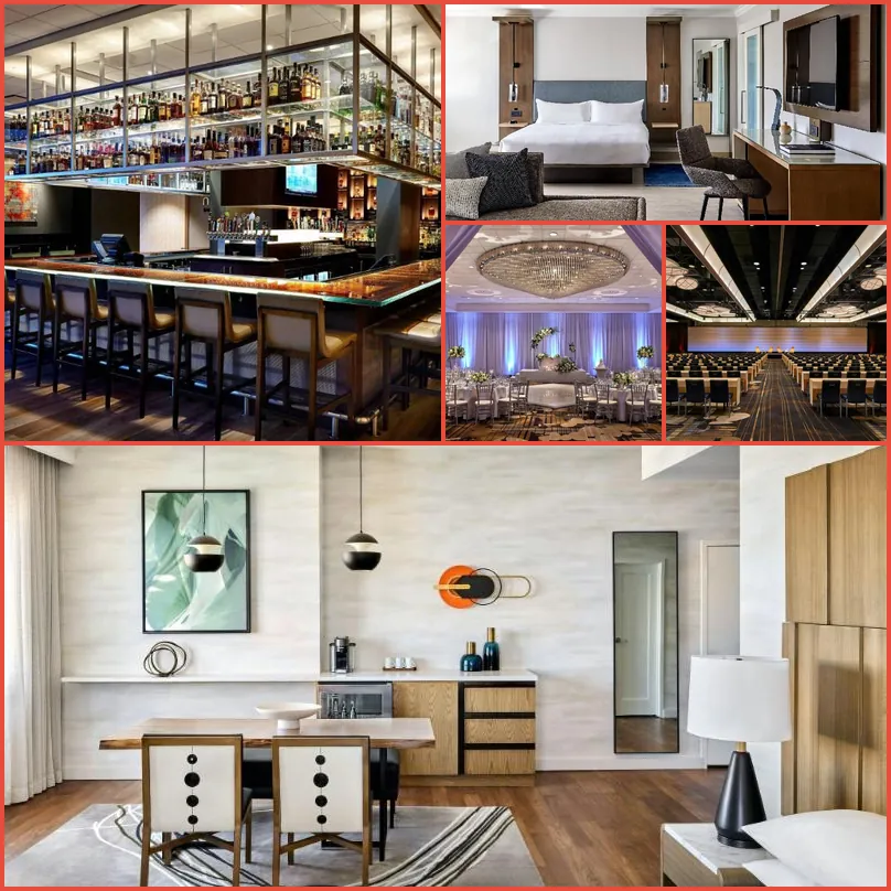 Anaheim Marriott hotel main view