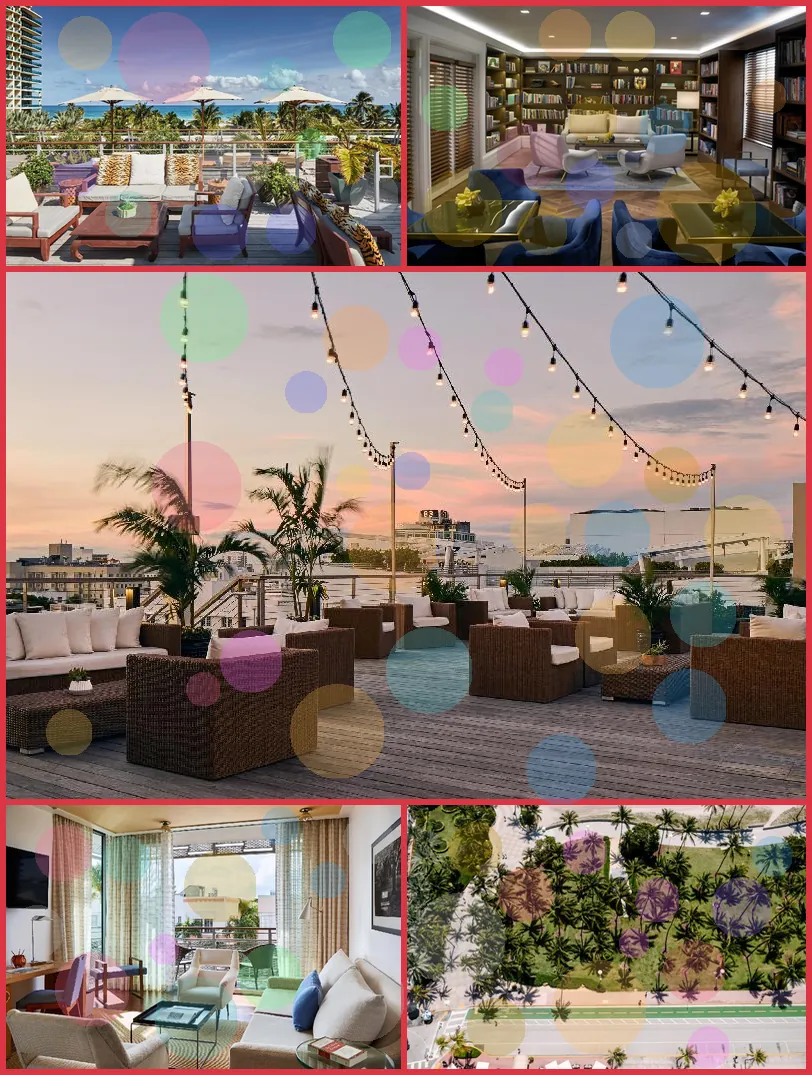 The Betsy Hotel, South Beach hotel main view