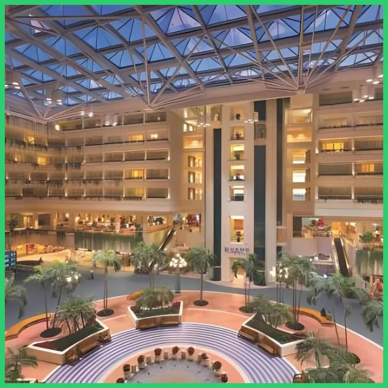 Hyatt Regency Orlando Intl Airport hotel view