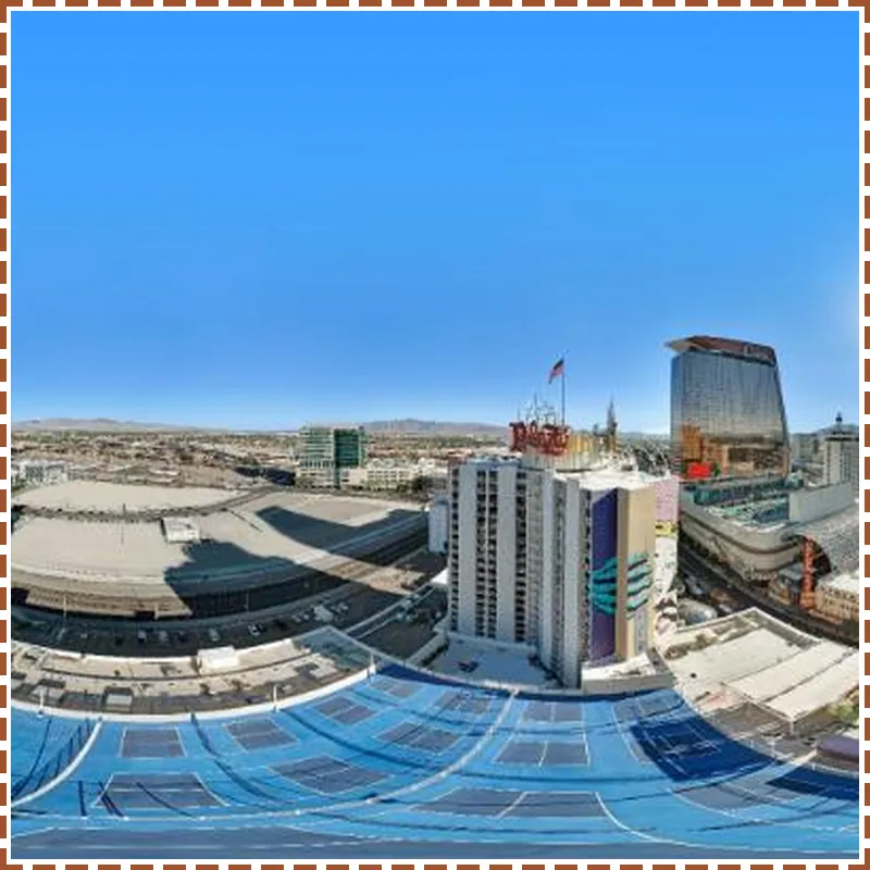 Plaza Hotel and Casino hotel view