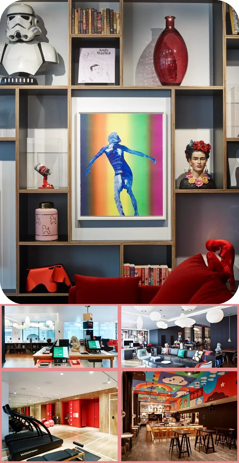 citizenM San Francisco Union Square hotel main view