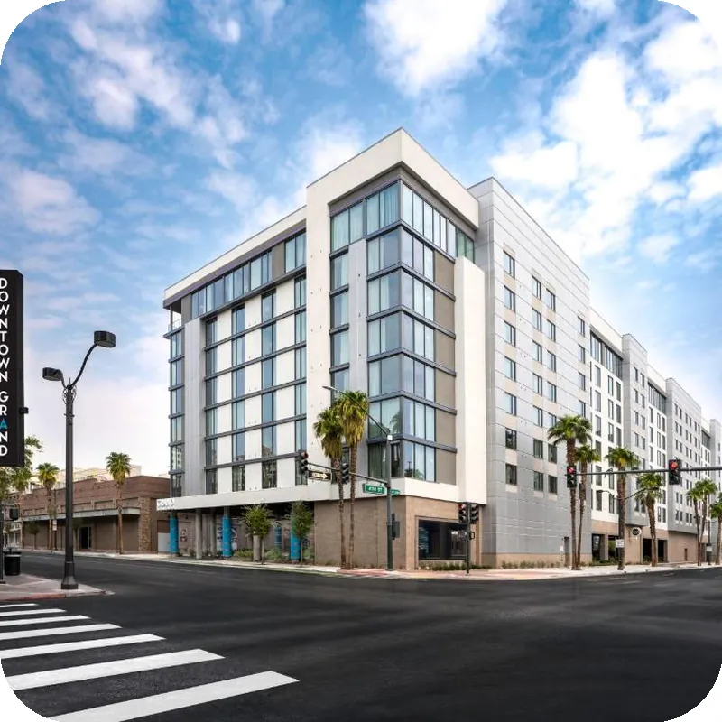 Downtown Grand Hotel & Casino hotel view