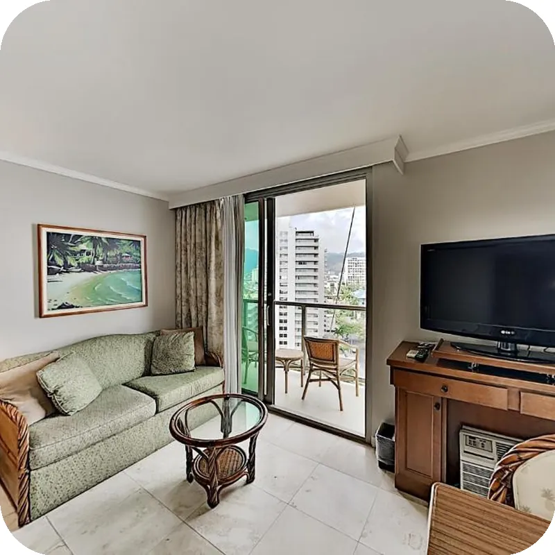 Luana Waikiki Hotel & Suites hotel room