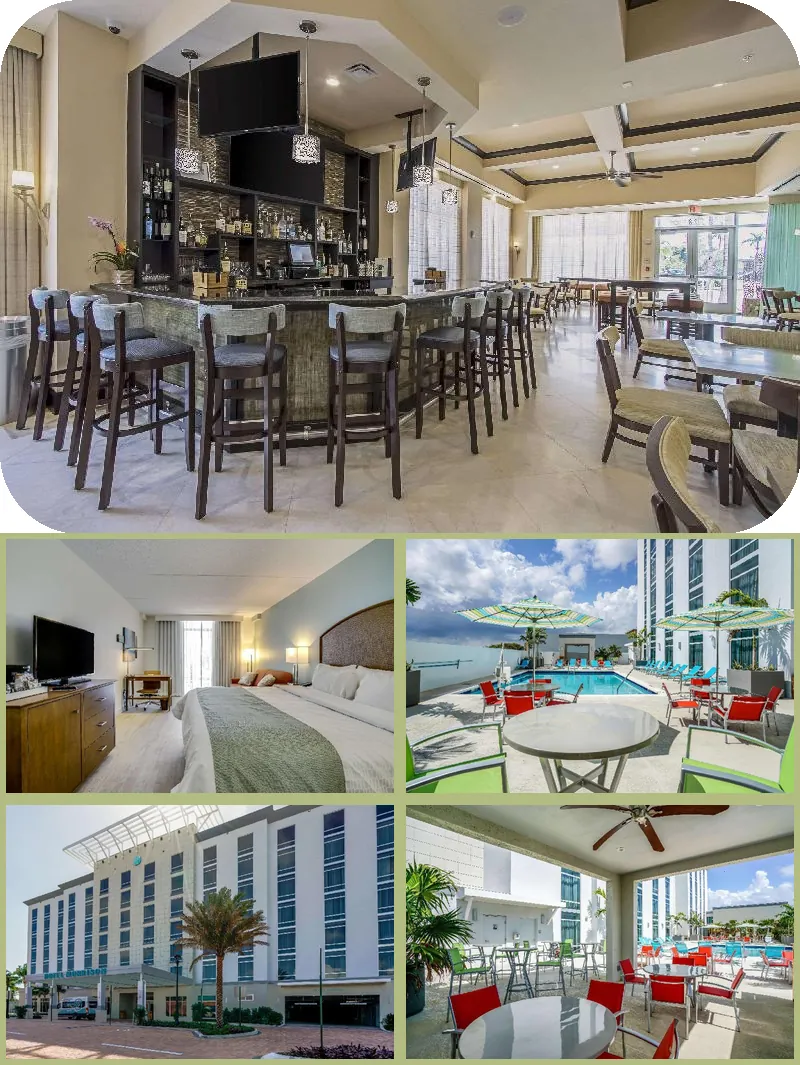 Hotel Dello Fort Lauderdale Airport, Tapestry Collection by Hilton hotel main view