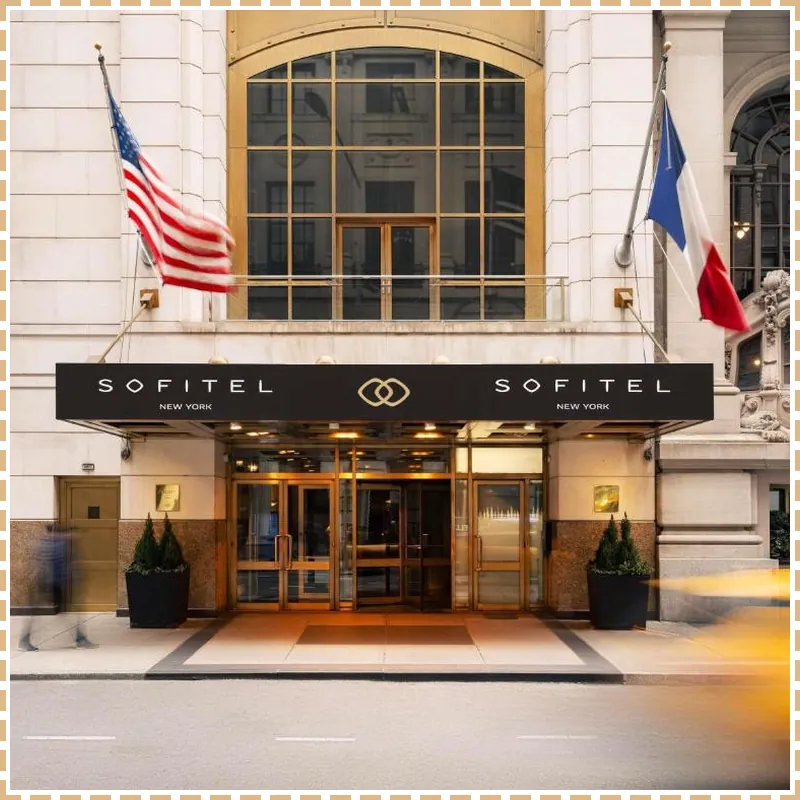Sofitel New York hotel view