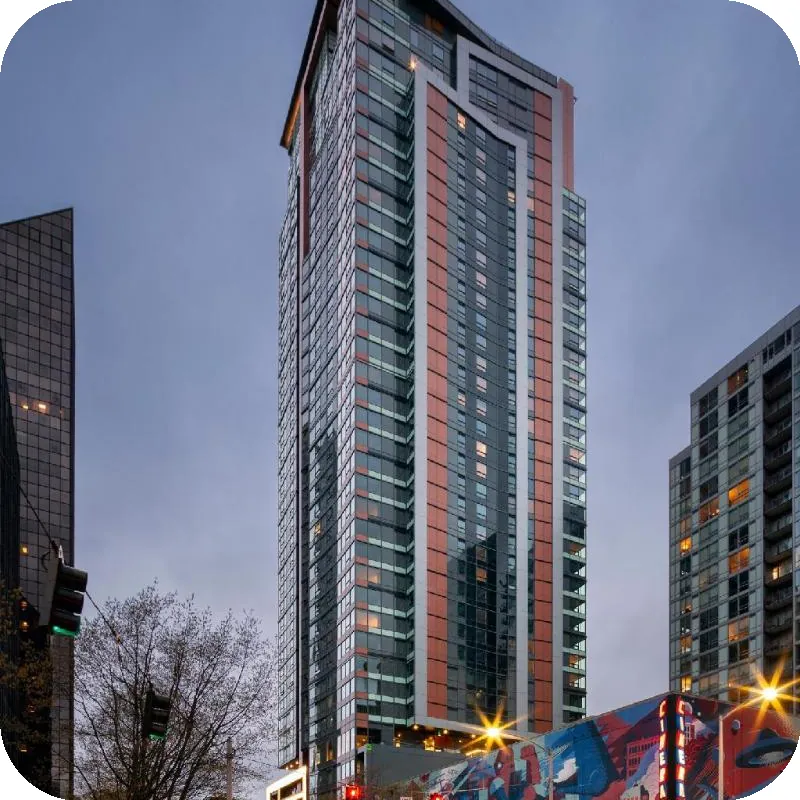 The Sound Hotel Seattle Belltown Tapestry Collection by Hilton hotel view