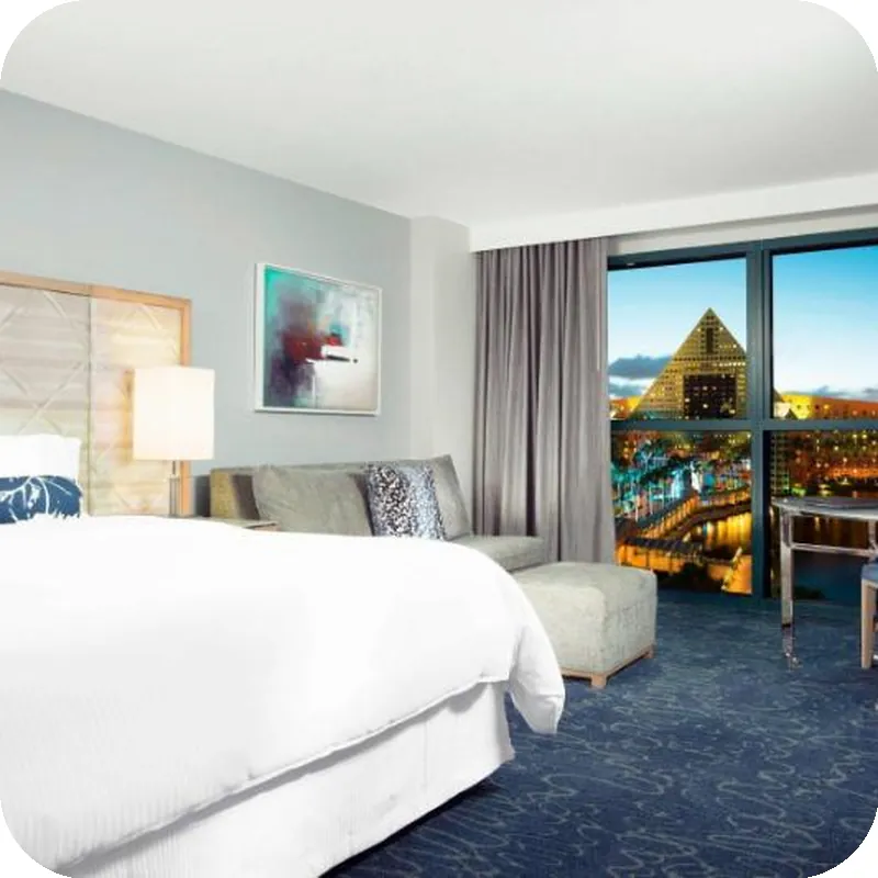 Walt Disney World Swan hotel room