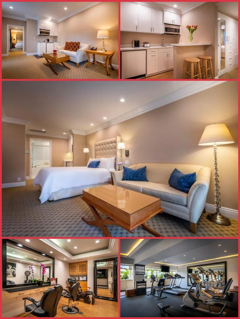 Beverly Hills Plaza Hotel and Spa hotel main view