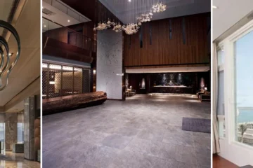 由左至右：煙波花蓮太魯閣、花蓮秧悦美地度假酒店、Hai Chuan B&B外觀
