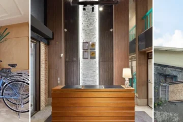 由左至右：晶樺商務大飯店、雀客旅館 宜蘭羅東、雀客嗨夫旅館外觀